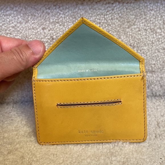 kate spade leather card holder - Picture 8 of 8